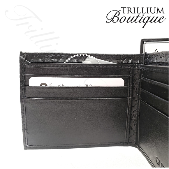 GUESS RFID Protection Black Wallet & Valet NWT - Picture 5 of 9